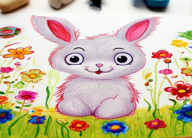 小兔子儿童绘画；小兔子儿童绘画教程