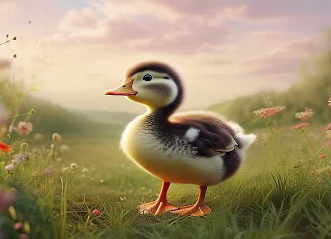 儿童故事英文版丑小鸭；丑小鸭英文故事简单版