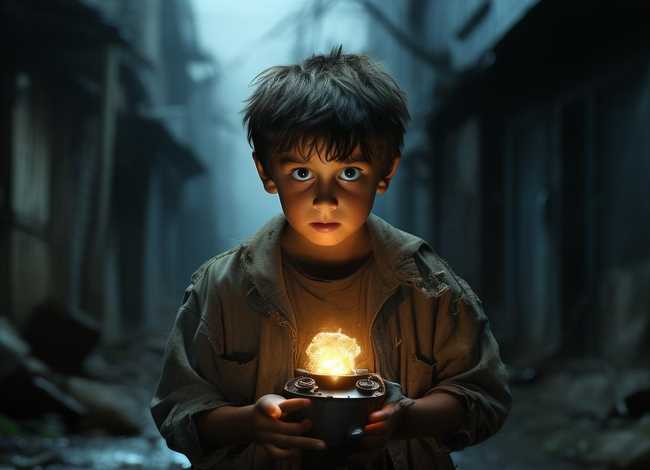 男孩故事，卖核弹的小男孩故事