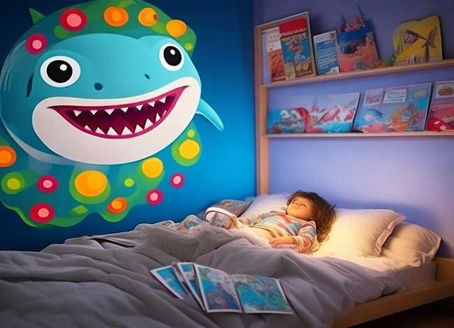 儿童睡前故事全集鲨鱼 - 鲨鱼宝宝睡前小故事大全