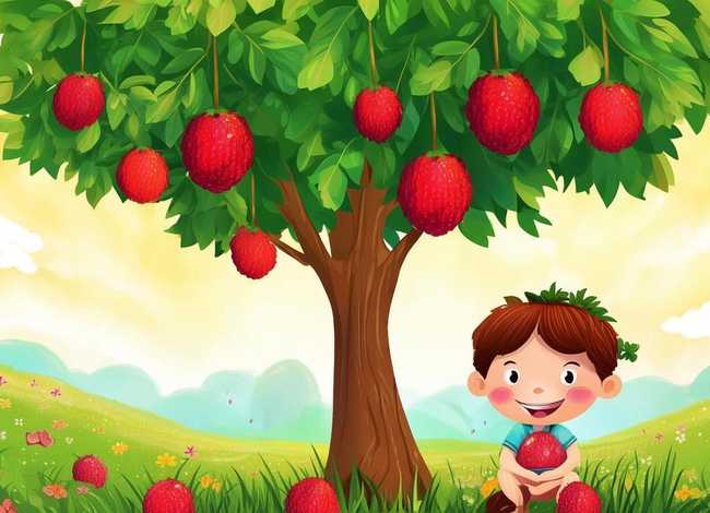 关于荔枝的儿童故事；关于荔枝的儿童绘本
