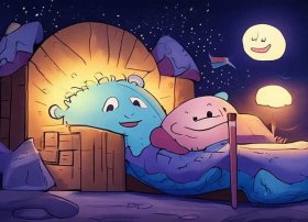 睡前故事 简笔画 - 睡前故事 简笔画图片大全