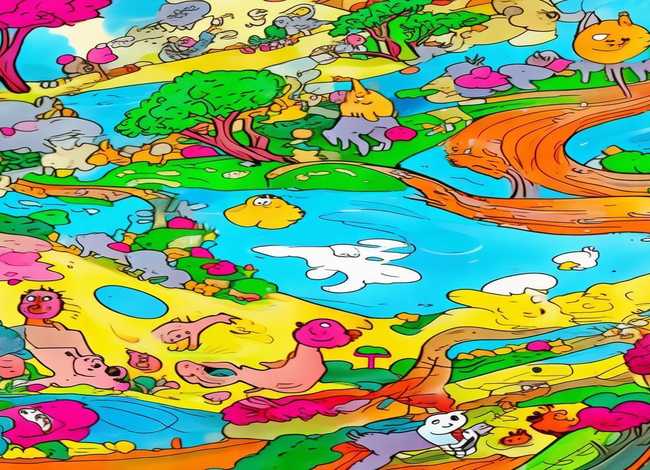 儿童插画故事绘本图片简单，儿童插画绘本图片大全