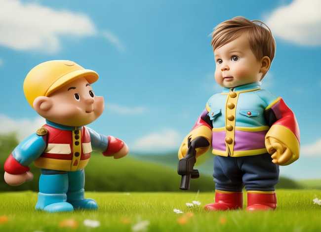 关于士兵的儿童故事短文，关于士兵的幼儿故事