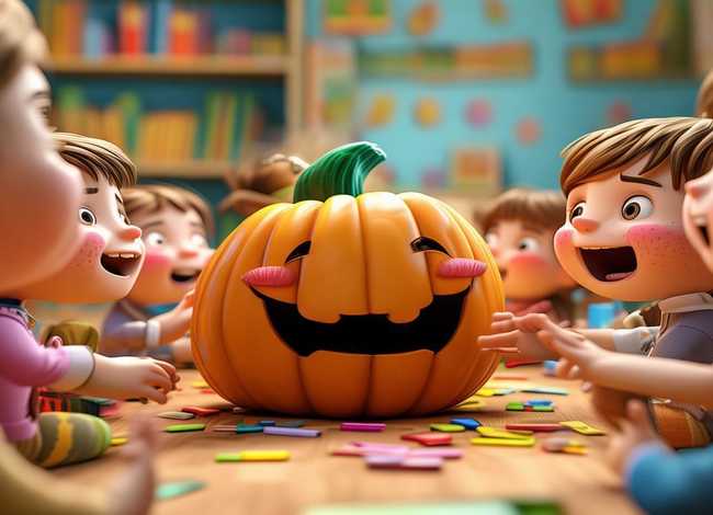 幼儿园南瓜故事 - 幼儿园课程南瓜故事