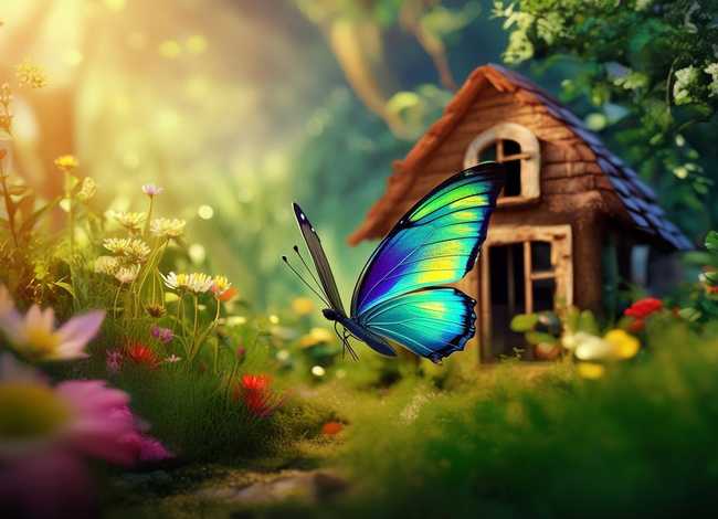 小蝴蝶的故事（小蝴蝶的故事绘本）