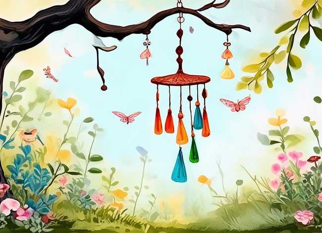 风铃的绘本故事 风铃的绘本故事图片