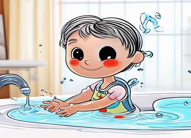 儿童讲卫生图片，儿童讲卫生图片简笔画