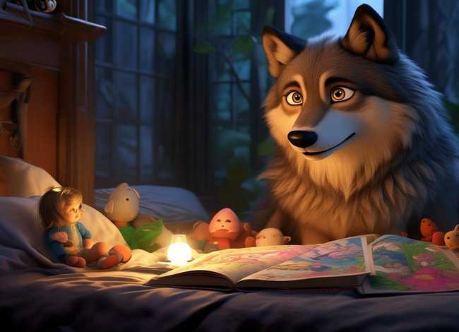 儿童睡前故事完整版 儿童睡前故事完整版大灰狼的故事