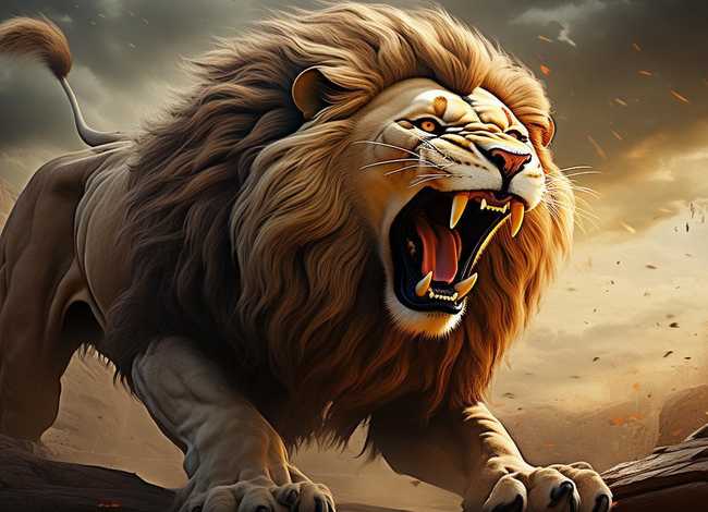 成语狮吼；狮吼四字成语