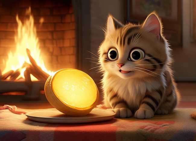 儿童睡前故事大全花猫的油饼，幼儿故事花猫的油饼