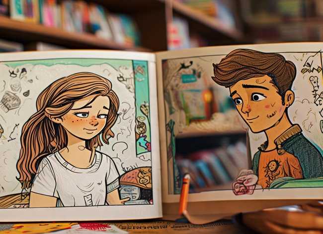 连环画手绘女朋友 连环画手绘女朋友怎么画