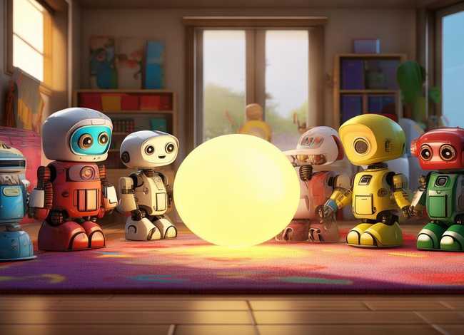 儿童故事机器人合集自动播放（机器人少儿故事）