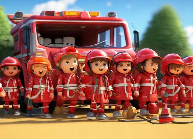幼儿消防员故事；幼儿消防员故事视频