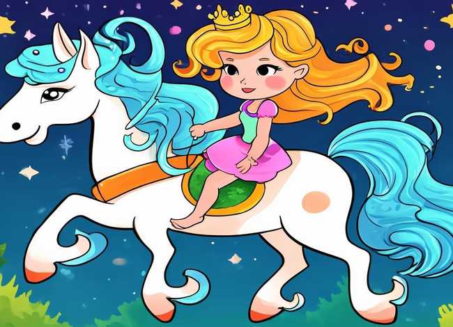 儿童公主小马宝莉简笔画（儿童公主小马宝莉简笔画怎么画）