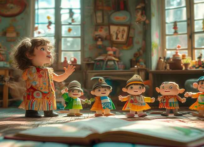 儿童经典故事可穿插舞蹈，讲故事穿插舞蹈