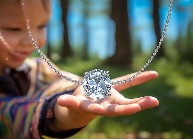 儿童钻石故事，少儿故事钻石项链
