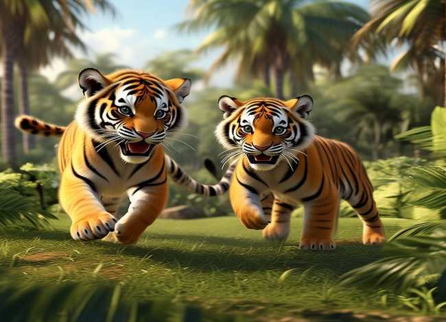 两只老虎儿歌故事、两只老虎儿歌故事导入