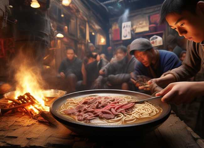 牛肉面的传说故事、牛肉面的传说故事图片