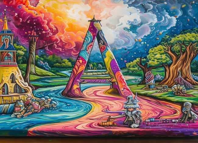 怎么绘画名字里的故事；怎么绘画名字里的故事图片