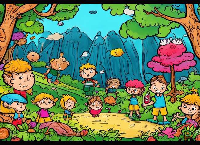 儿童漫画小故事绘画（少儿漫画手绘小故事）