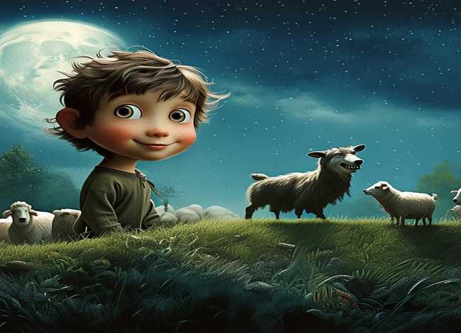 儿童睡前故事寓言故事狼来了 - 经典寓言故事大全之贝乐虎睡前故事《狼来了》