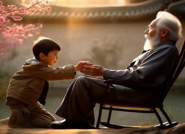 孝德小故事(手稿) - 孝德的小故事