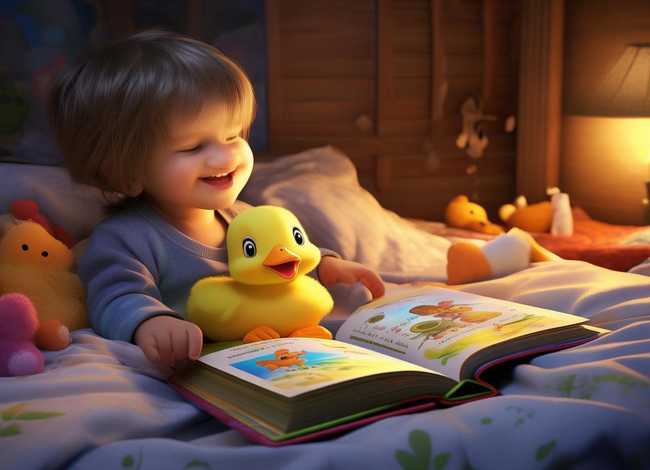 小鸭子的故事儿童文字版，小鸭子的故事睡前故事文字版