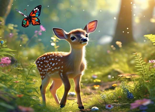 梅花鹿的故事儿童版，梅花鹿幼儿故事