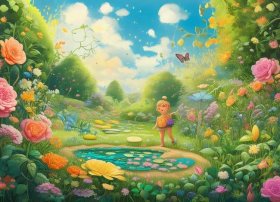儿童故事之美丽的花园 - 有关美丽花园的幼儿故事