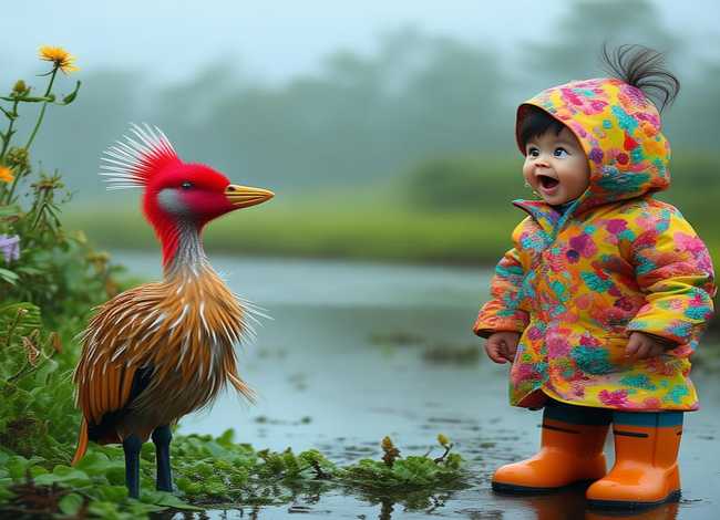 丹顶鹤儿童故事 - 丹顶鹤幼儿故事