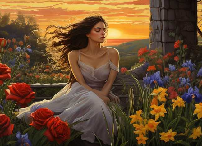 关于花的故事、关于花的故事 短故事