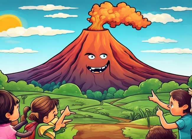 关于火山的儿童故事书；关于火山的幼儿故事