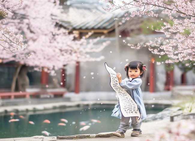 儿童古诗画；小儿古诗画