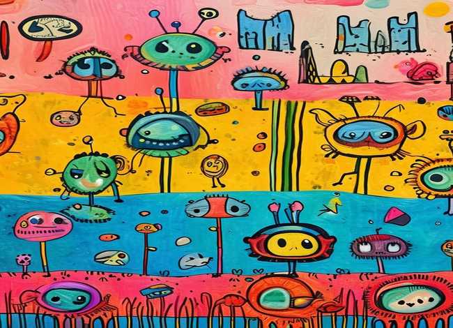 儿童自制绘本故事图片 手绘；幼儿自制绘本故事图画