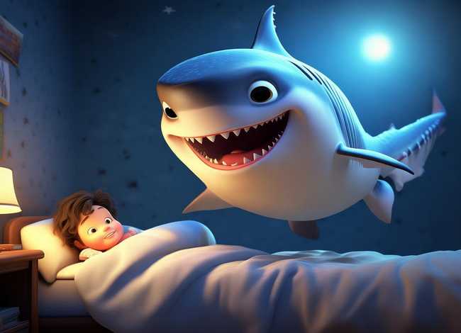 宝宝睡前故事鲨鱼故事；宝宝睡前故事鲨鱼故事免费听