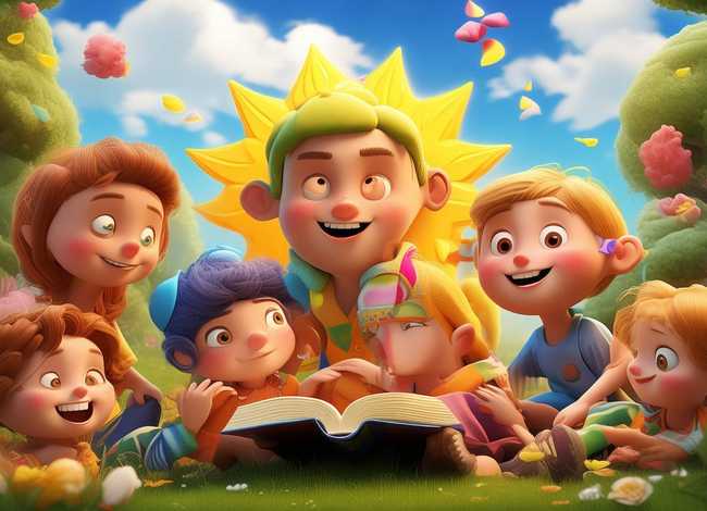 太阳的故事儿童 - 太阳的故事幼儿