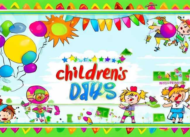 六一儿童节英语版的手抄报 - 六一儿童节英语版的手抄报1