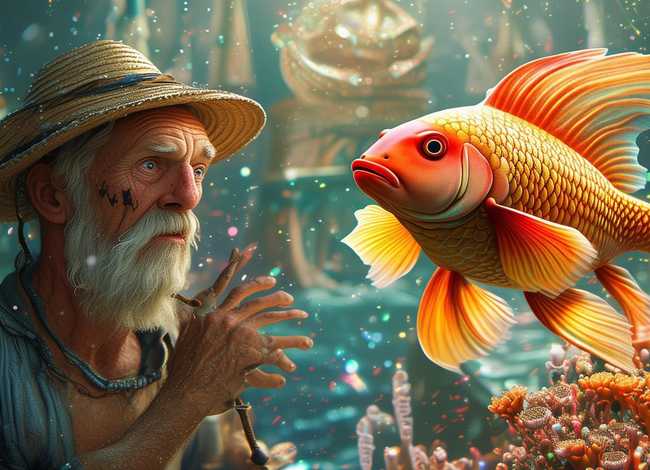 渔夫和金鱼的故事表演视频；渔夫和金鱼的故事表演视频完整版