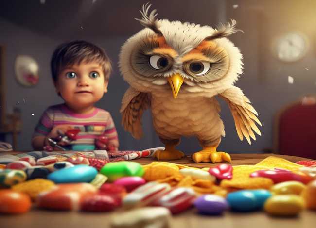 为什么不能一直吃零食儿童故事（为什么不能一直吃零食绘本故事）