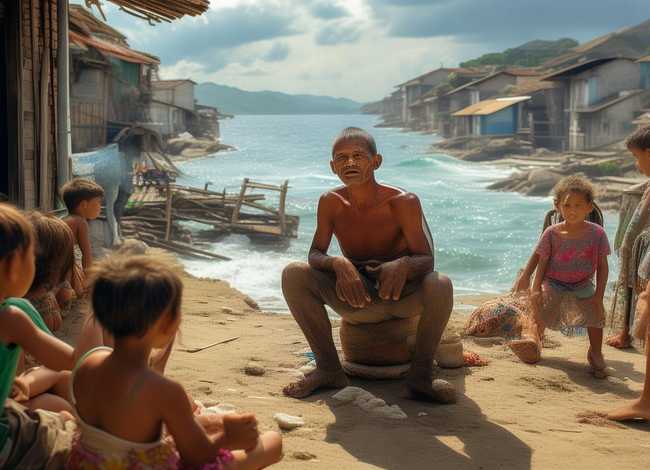 台风的故事儿童；台风的故事写一篇作文