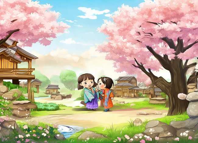 日本语儿童故事（日语绘本故事）