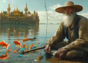 渔夫和金鱼的故事视频 渔夫和金鱼的故事视频讲解