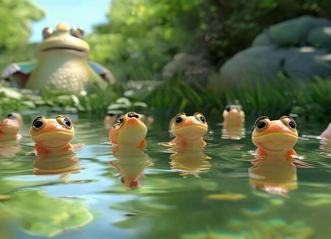 小蝌蚪找妈妈幼儿故事视频（幼儿故事小蝌蚪找妈妈儿歌视频）