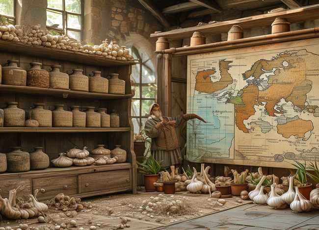 蒜头的历史，蒜的历史来源