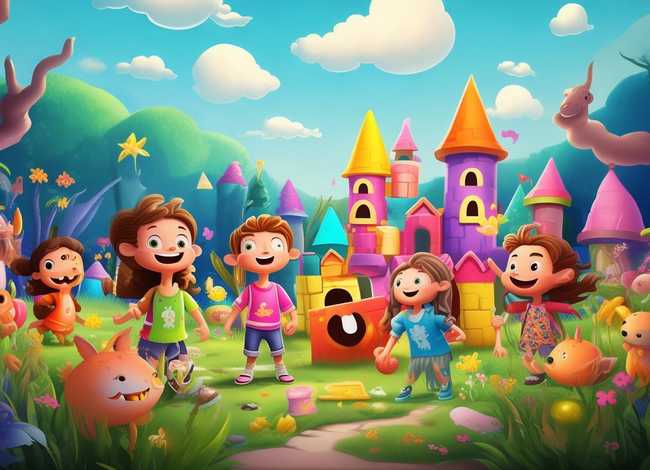 儿童故事创意画、儿童故事创意画画