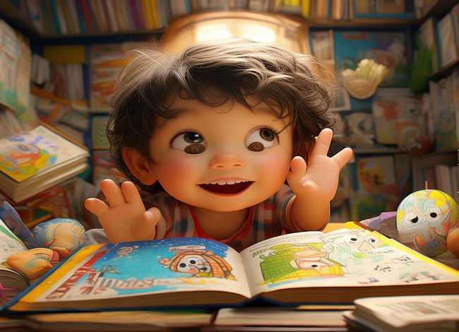 儿童绘图故事 认识你真高兴（绘本故事认识你真高兴）