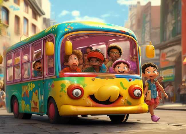 公交车儿童故事，关于公交车的幼儿故事