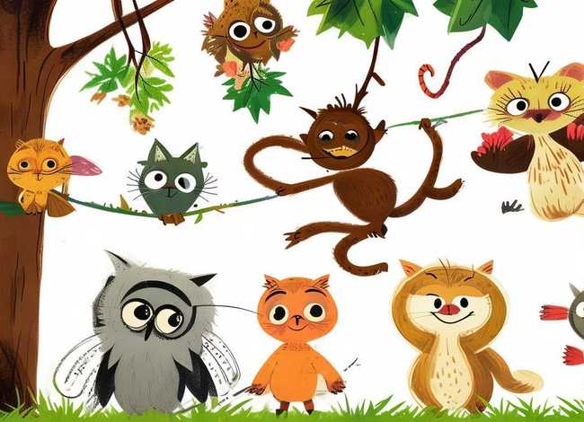 儿童猜字谜语大全8一10岁 - 儿童猜字谜语大全8一10岁动物