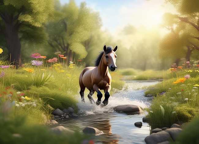 儿童故事小马过河的故事在线听、少儿故事小马过河的故事在线听